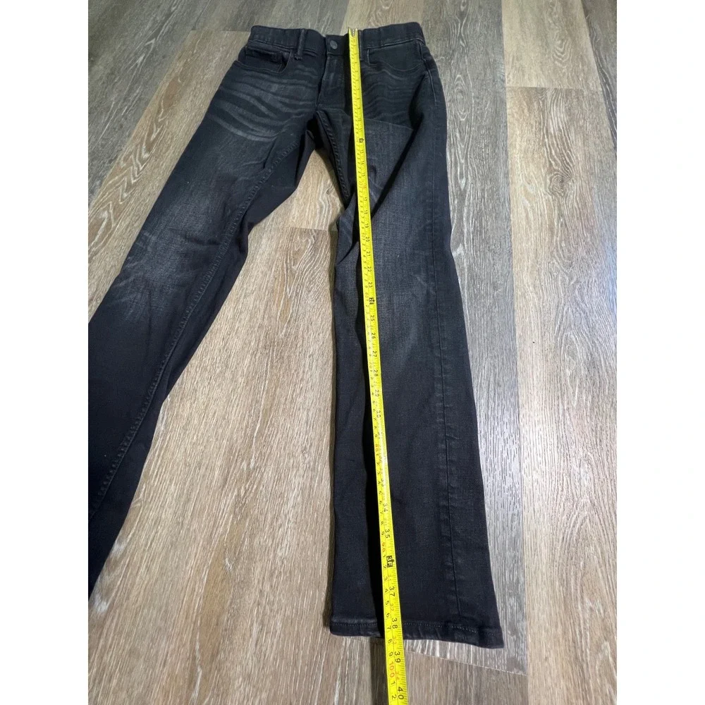 Old Navy Slim Jeans Women 30x32 Black Built-In Flex Whiskered Denim‎